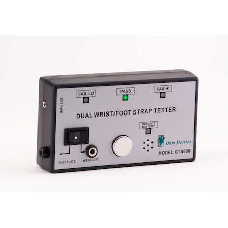 Transforming Technologies Wrist Strap /Foot Tester, Meter only GTS600M